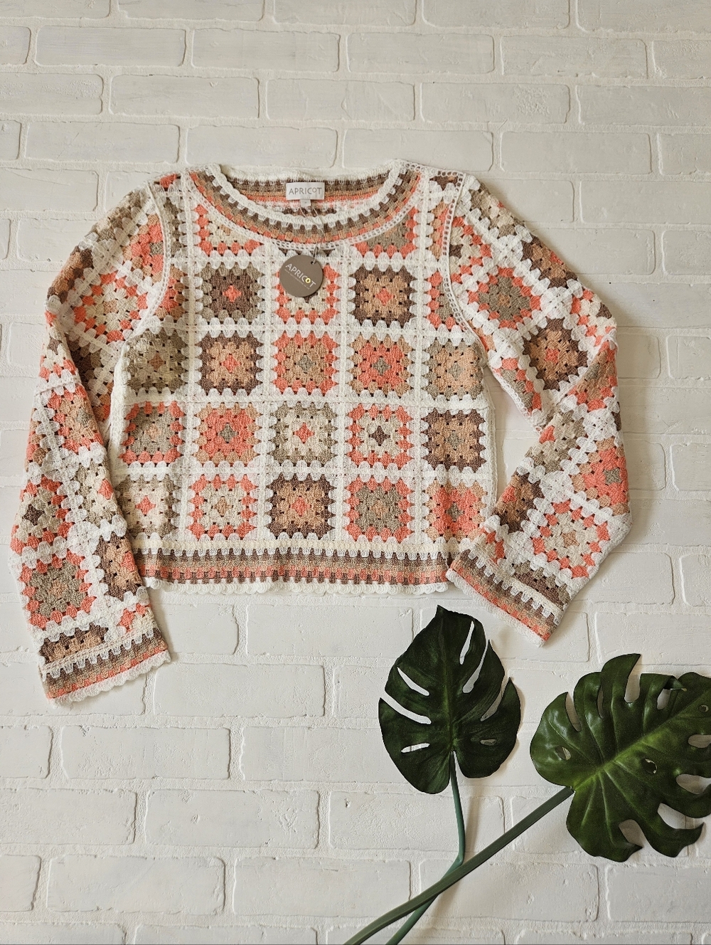 Crochet Longsleeve Pullover